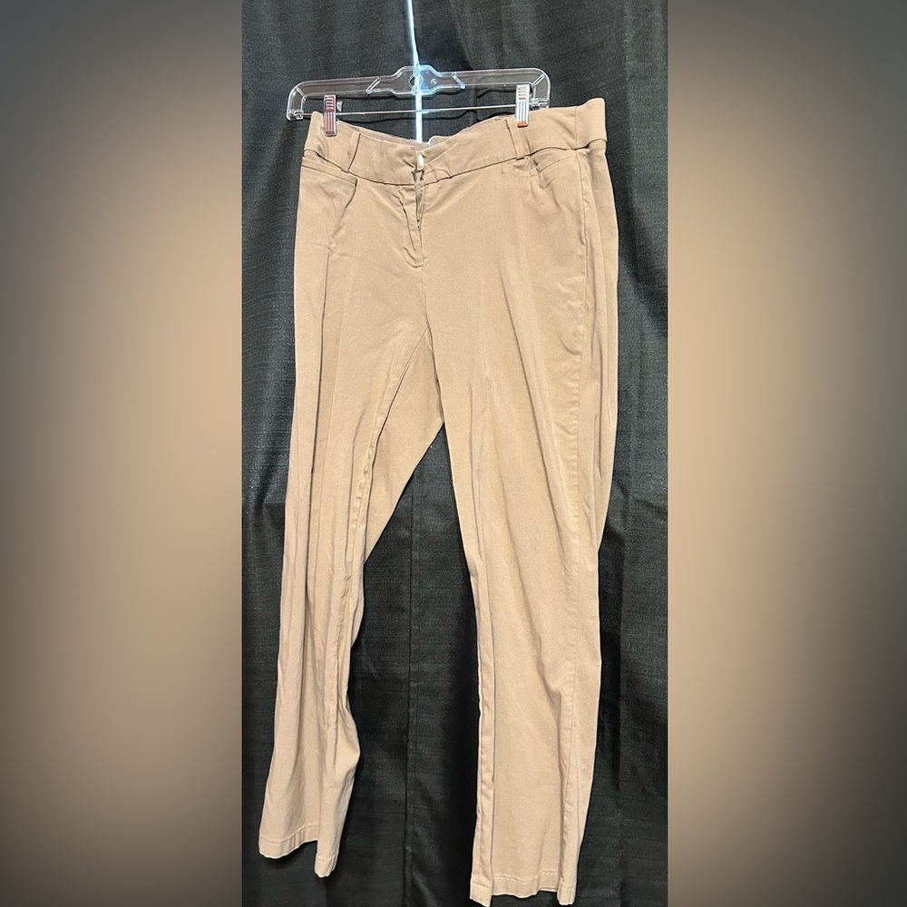 Lane Bryant Business Casual Work Pants Khaki